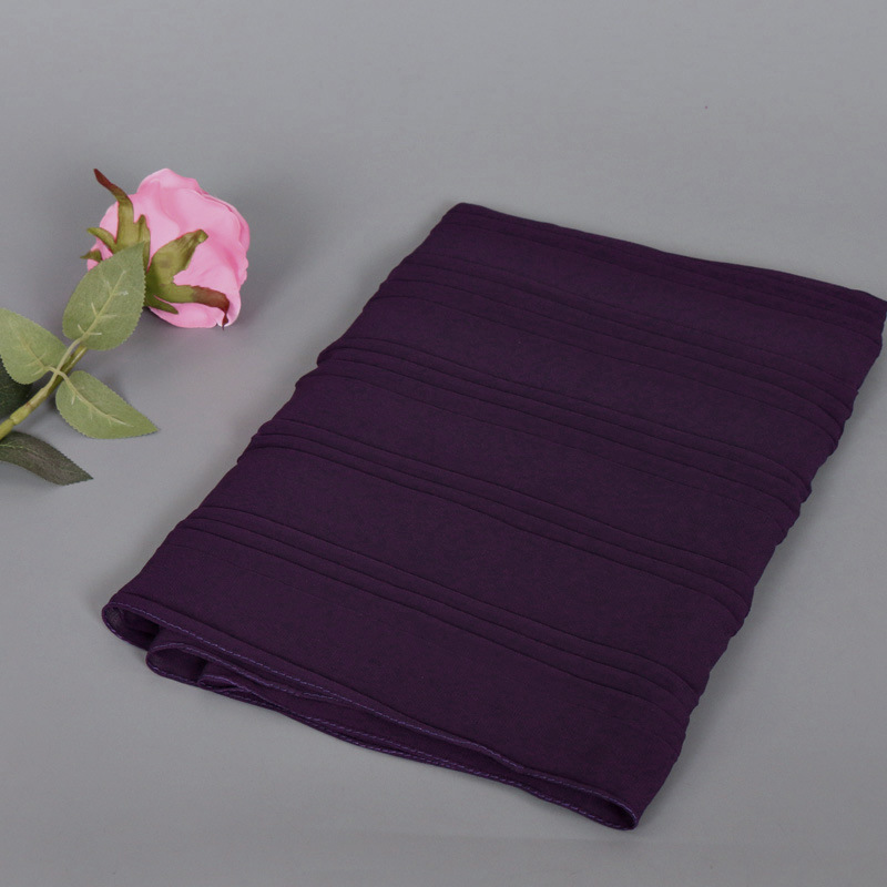 Muslim Pearl Chiffon Turban Scarf
