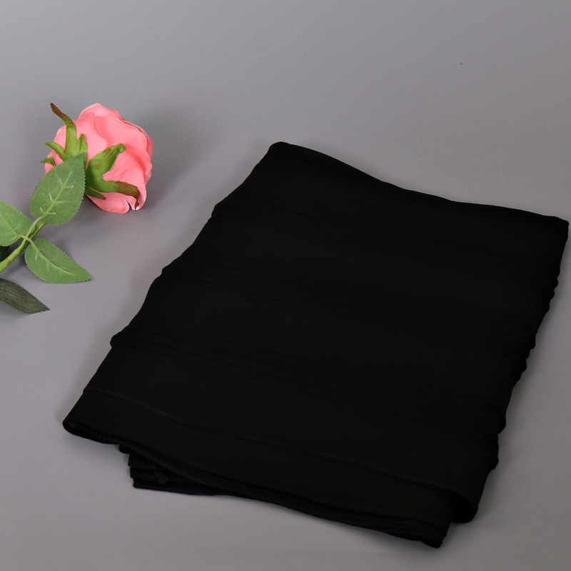 Muslim Pearl Chiffon Turban Scarf