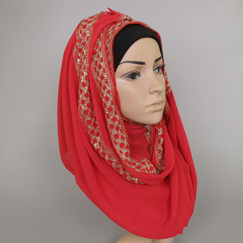 Muslim hot drilling turban wholesale