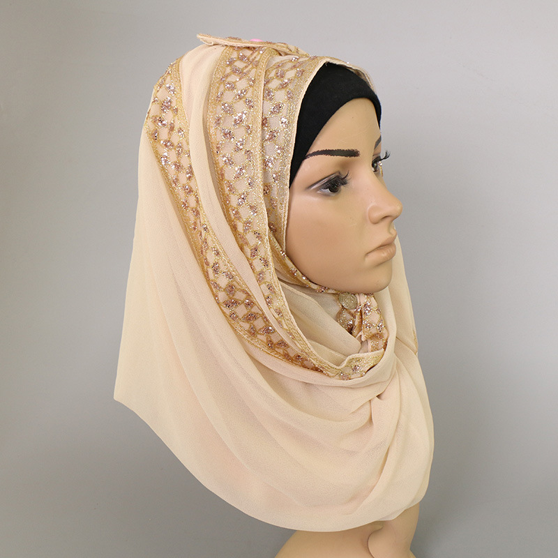 Muslim hot drilling turban wholesale