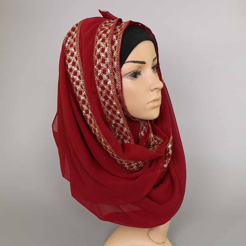 Muslim hot drilling turban wholesale