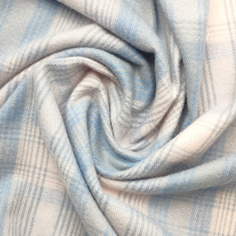 Cashmere winter thick plaid scarf