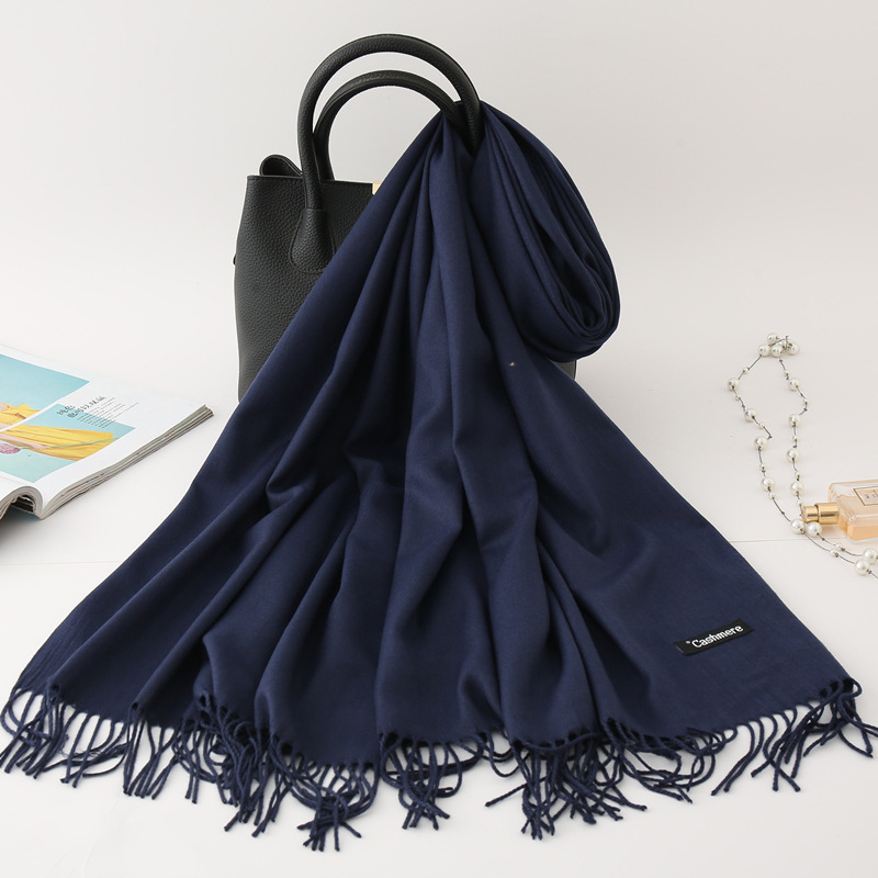 Wholesale ladies warm cashmere scarf