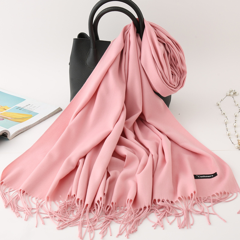 Wholesale ladies warm cashmere scarf