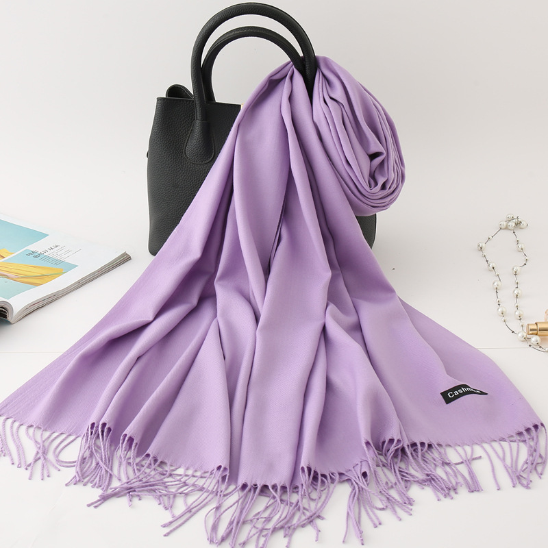 Wholesale ladies warm cashmere scarf
