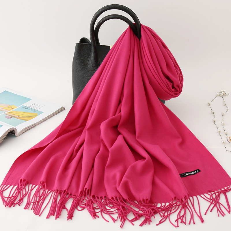 Wholesale ladies warm cashmere scarf