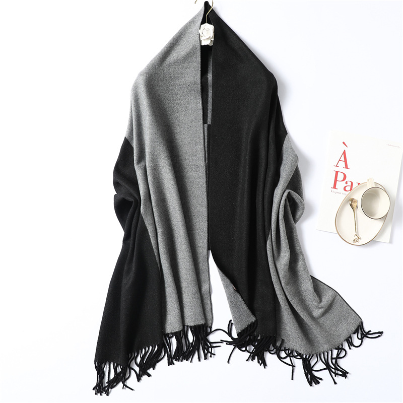Double sided winter scarf wholesale