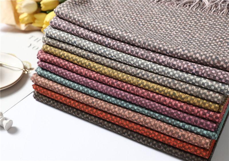 Cashmere ladies winter solid color scarf