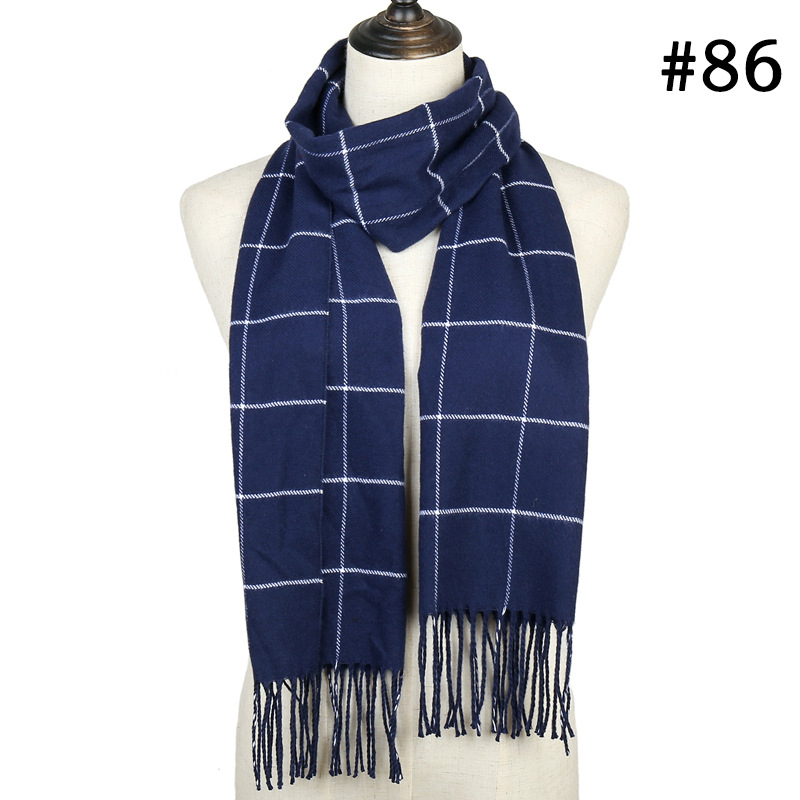 New ladies fringed cashmere scarf