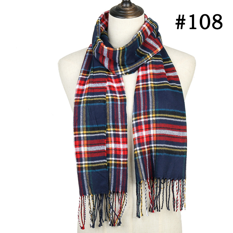 New ladies fringed cashmere scarf
