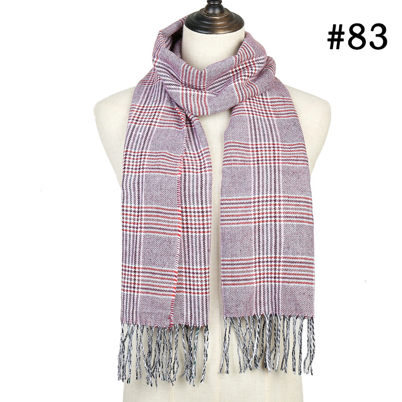 New ladies fringed cashmere scarf