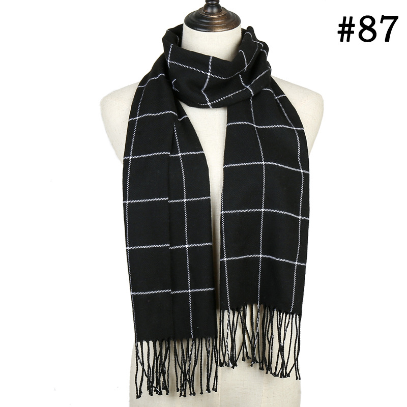 New ladies fringed cashmere scarf