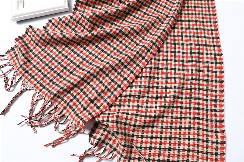 New ladies fringed cashmere scarf