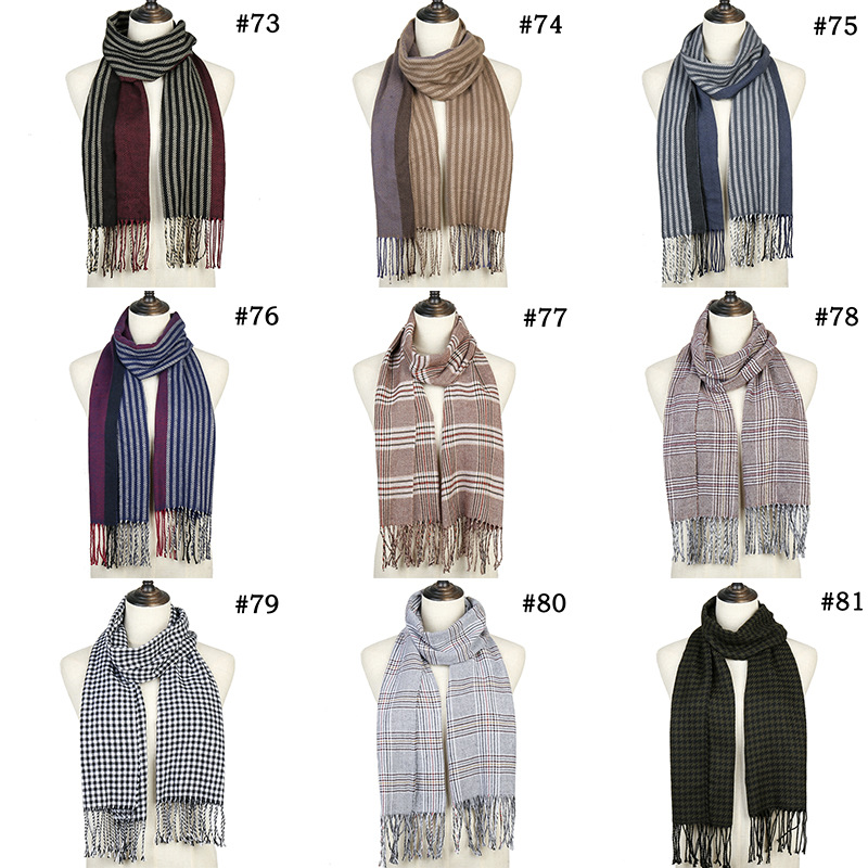 New ladies fringed cashmere scarf