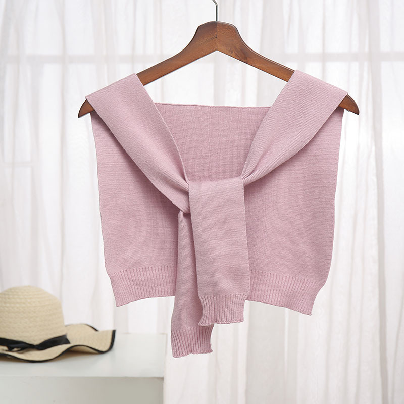 Pure color knitted shawls wholesale