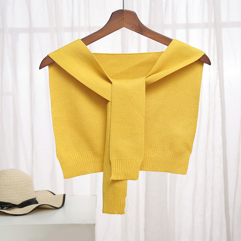 Pure color knitted shawls wholesale