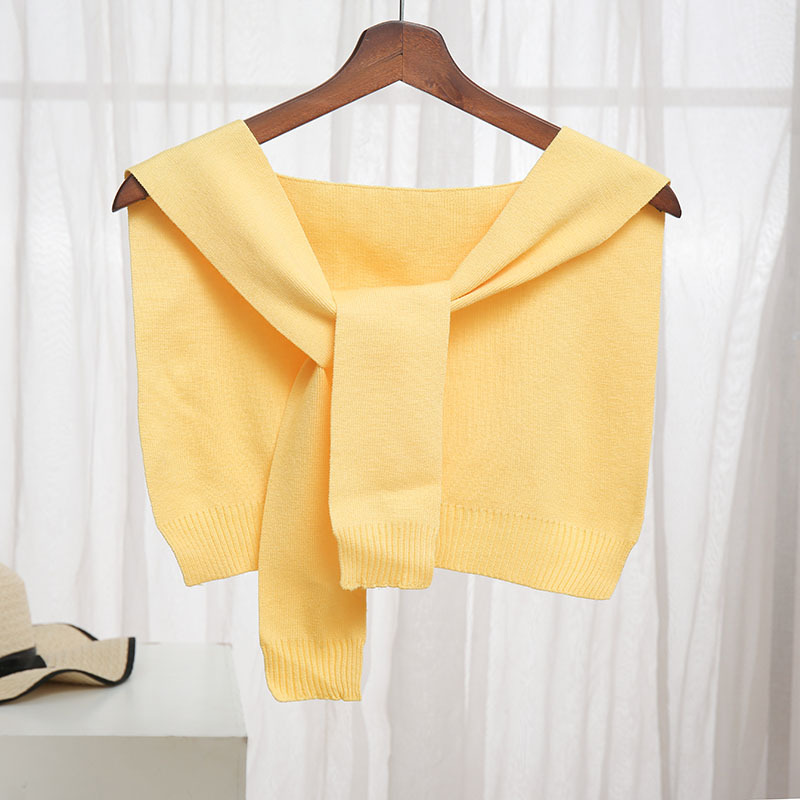 Pure color knitted shawls wholesale