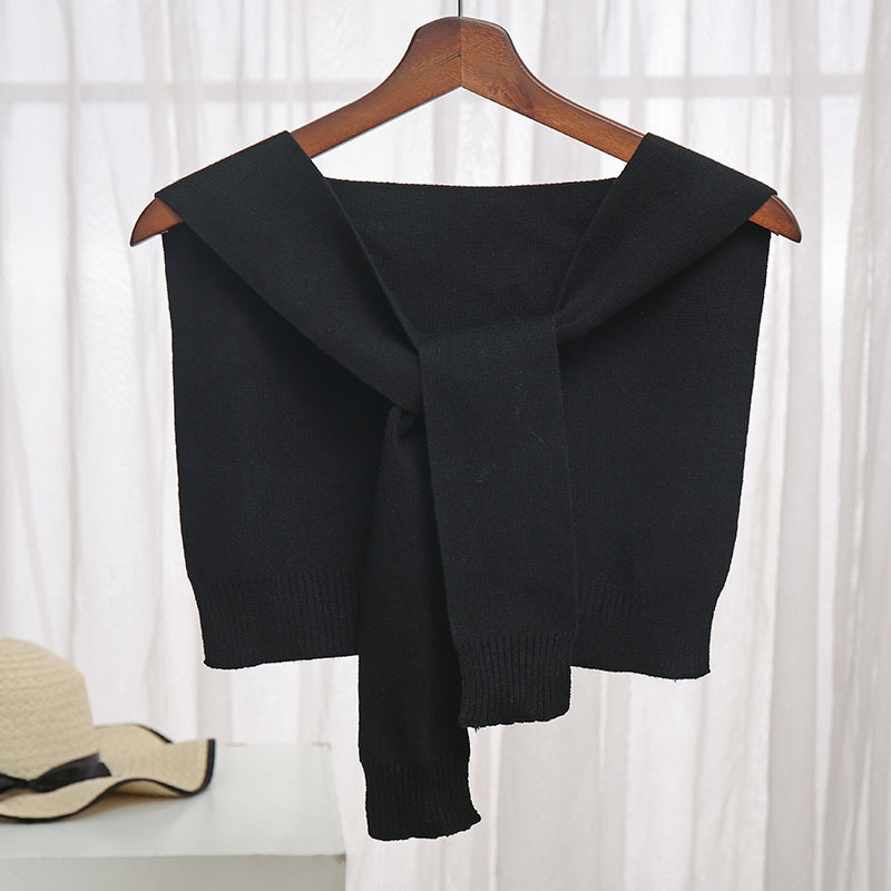 Pure color knitted shawls wholesale