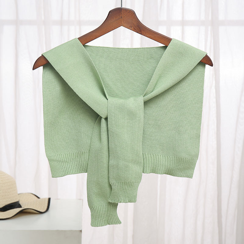 Pure color knitted shawls wholesale