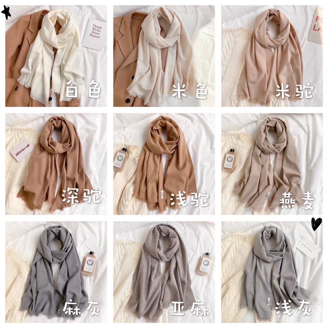 Ladies new cashmere shawl scarf