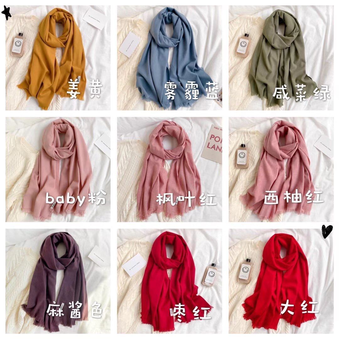 Ladies new cashmere shawl scarf