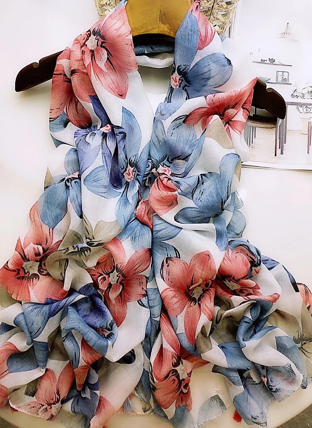 New bamboo cotton scarf wholesale