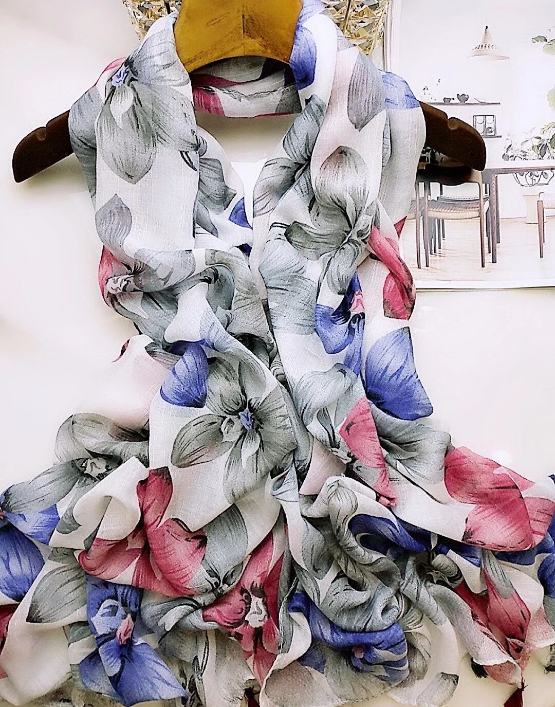 New bamboo cotton scarf wholesale