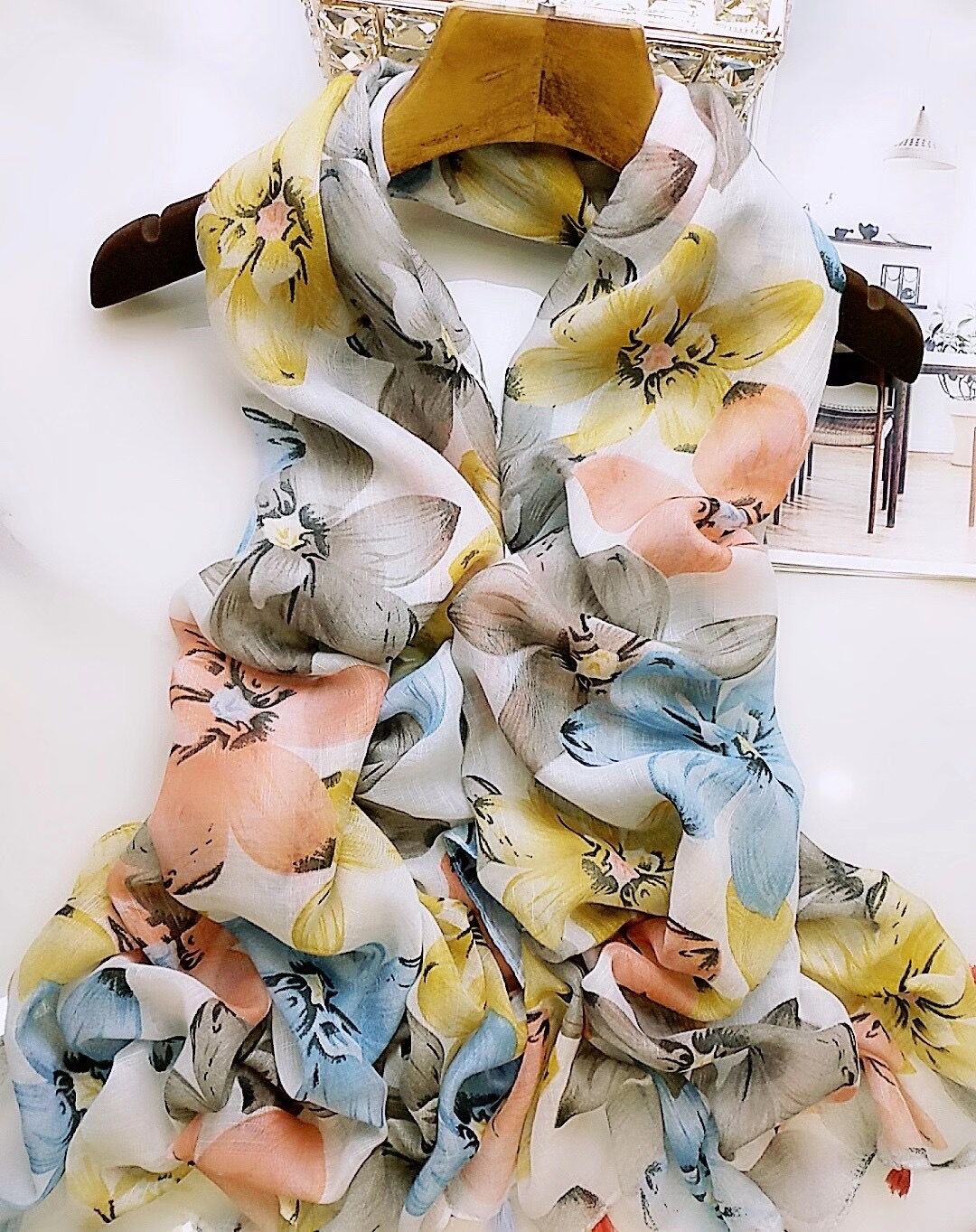 New bamboo cotton scarf wholesale