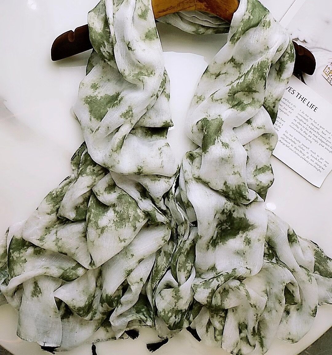Long cotton cheap scarf wholesale