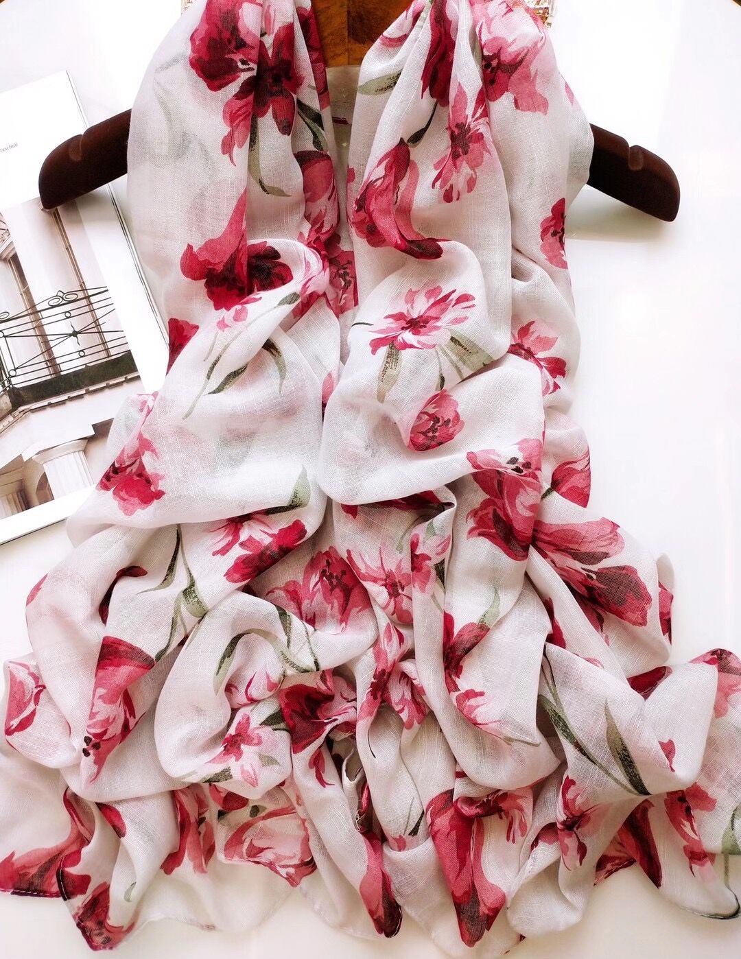 Printed cotton cheap shawl wholesale