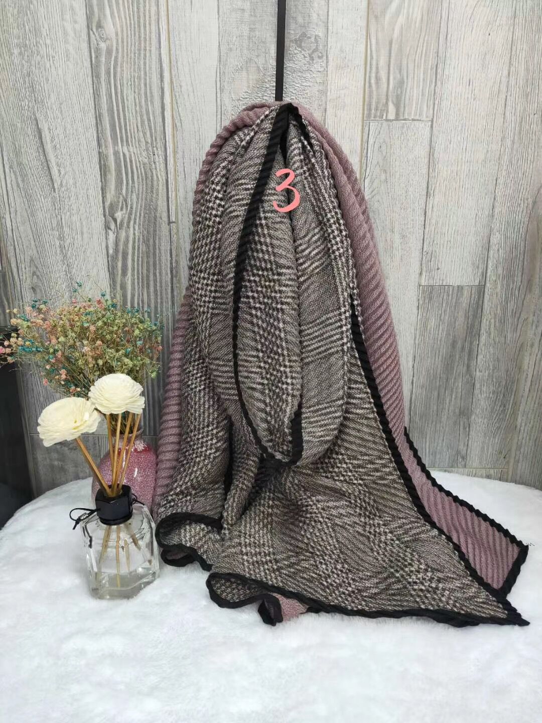 Plaid striped shawl scarf wholesale