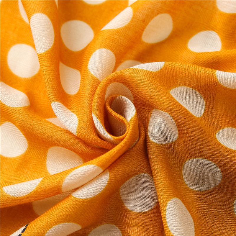 Circle stitching cotton linen scarf wholesale