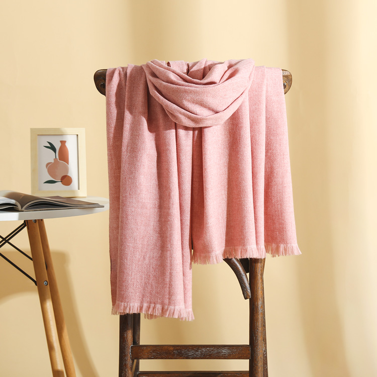 Zhejiang pure color cashmere scarf wholesale