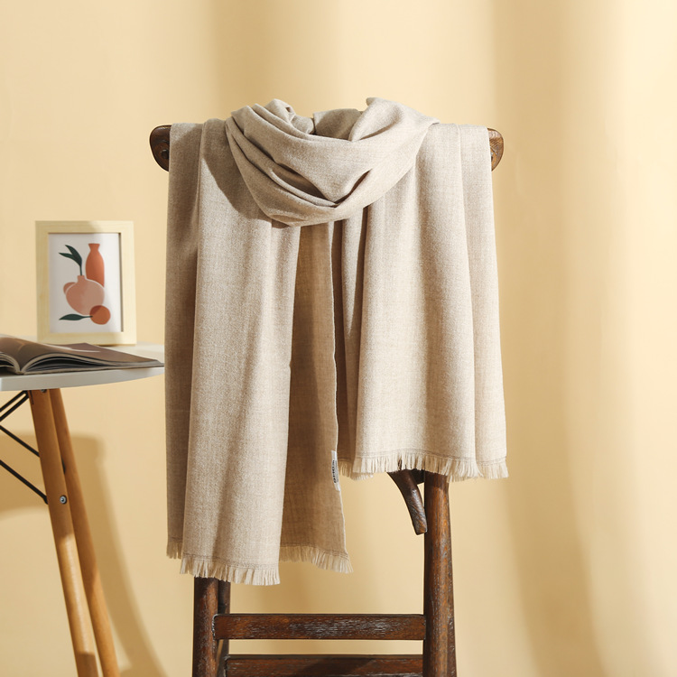 Zhejiang pure color cashmere scarf wholesale