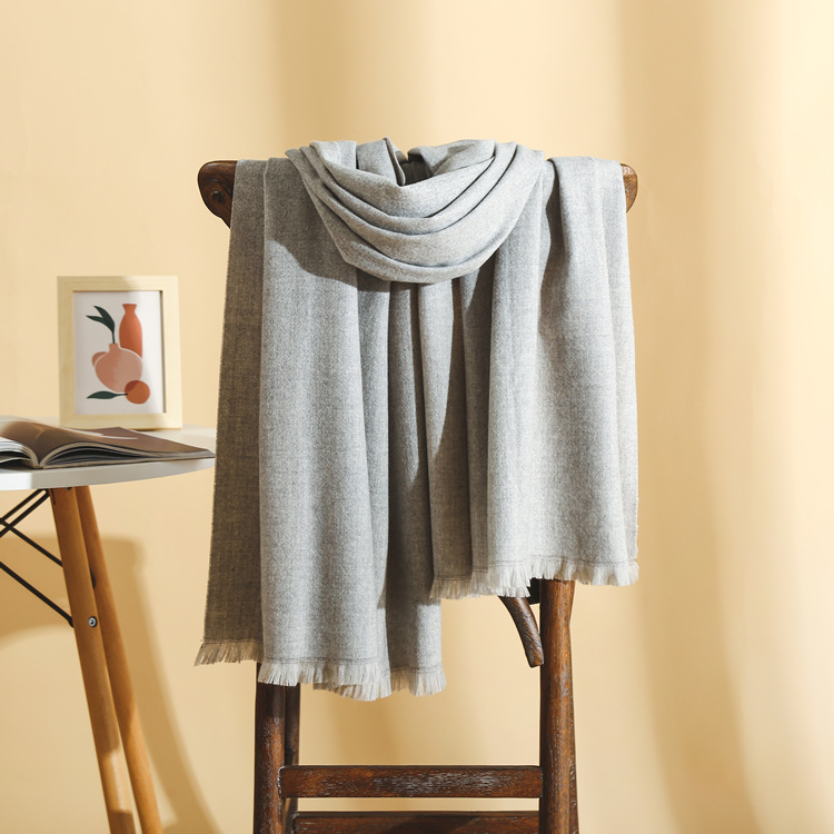 Zhejiang pure color cashmere scarf wholesale