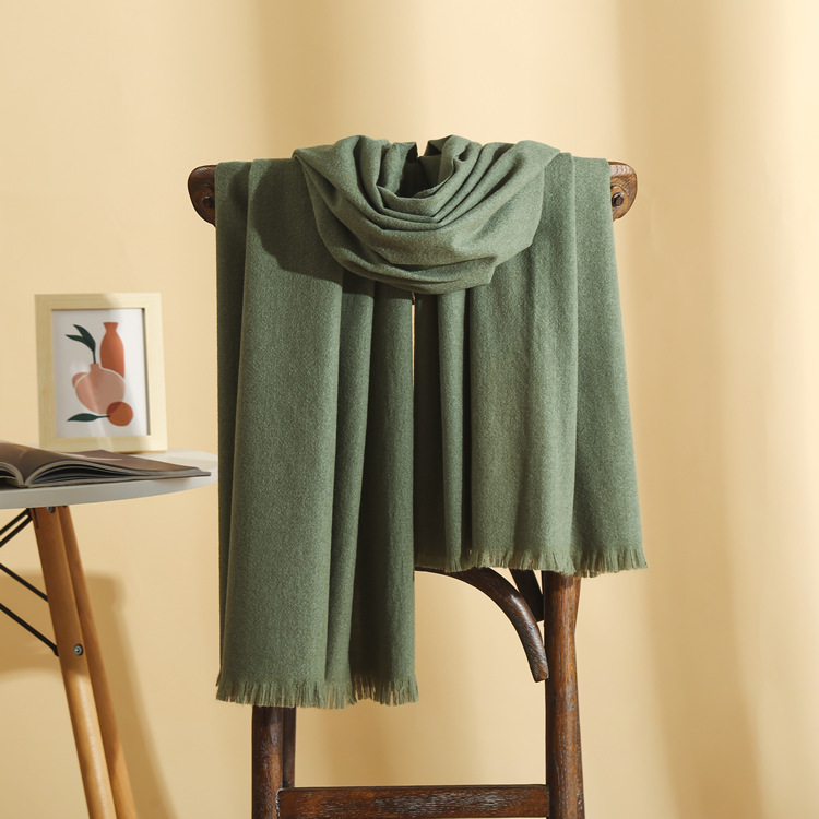 Zhejiang pure color cashmere scarf wholesale