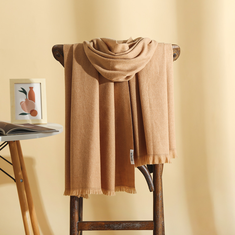Zhejiang pure color cashmere scarf wholesale