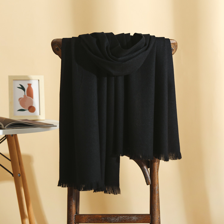 Zhejiang pure color cashmere scarf wholesale