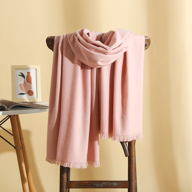 Zhejiang pure color cashmere scarf wholesale