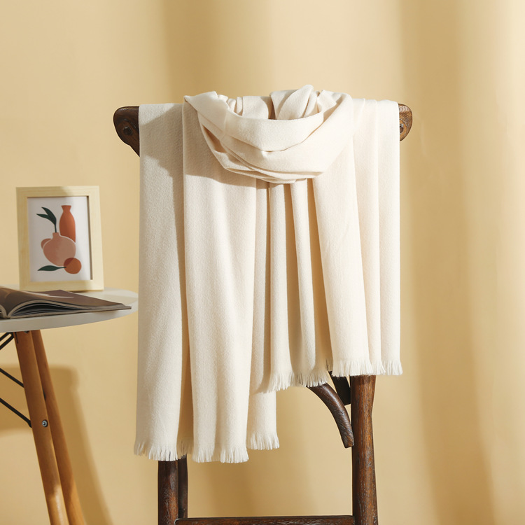 Zhejiang pure color cashmere scarf wholesale