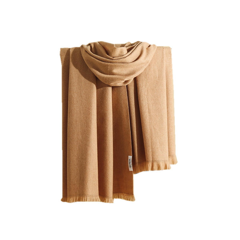 Zhejiang pure color cashmere scarf wholesale