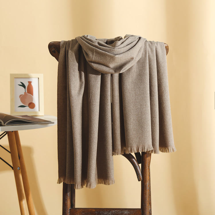 Zhejiang pure color cashmere scarf wholesale