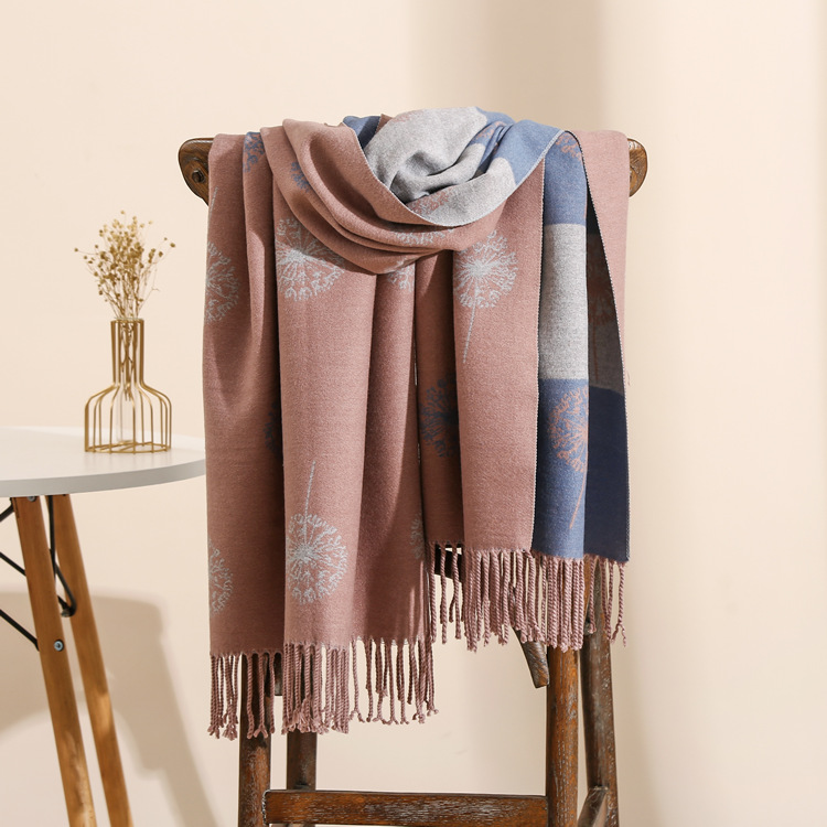 Dandelion thick cashmere scarf wholesale