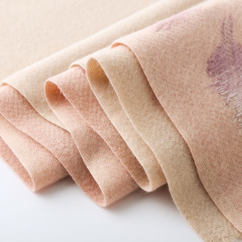 Zhejiang cut flower cashmere scarf wholesale