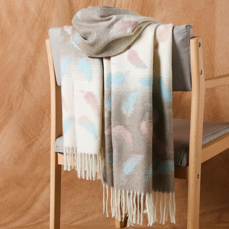 Zhejiang cut flower cashmere scarf wholesale