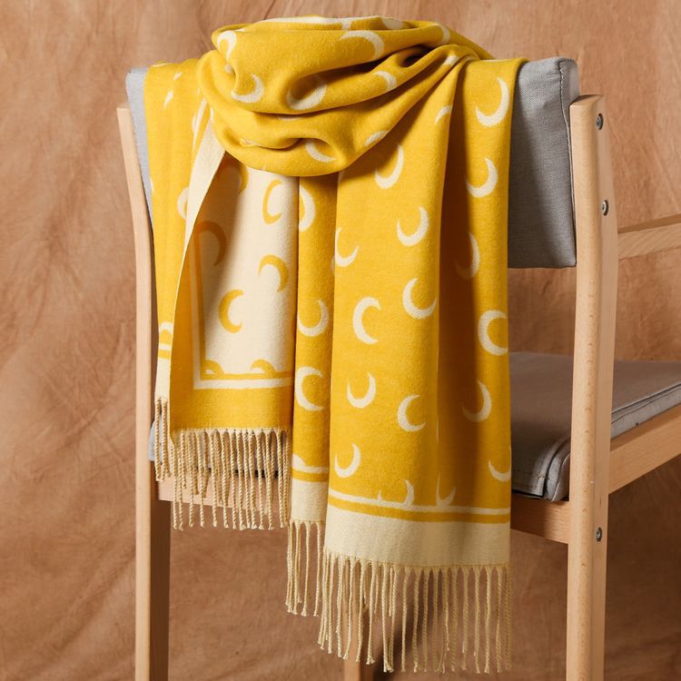 Double sided printing cashmere shawl wholesale