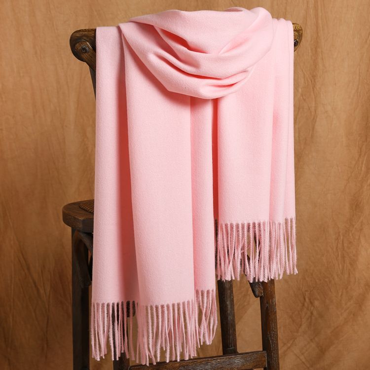 Zhejiang pure color cashmere shawl