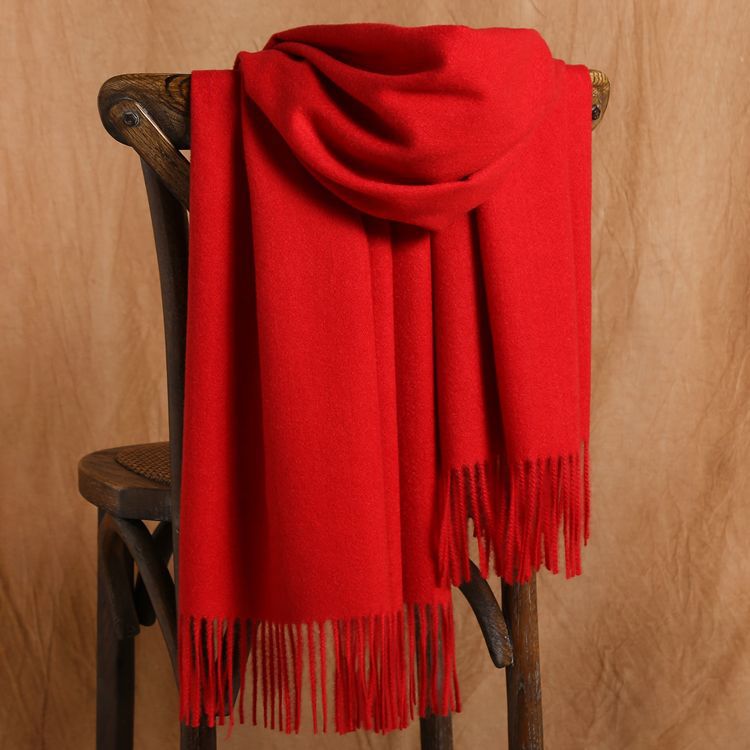 Zhejiang pure color cashmere shawl