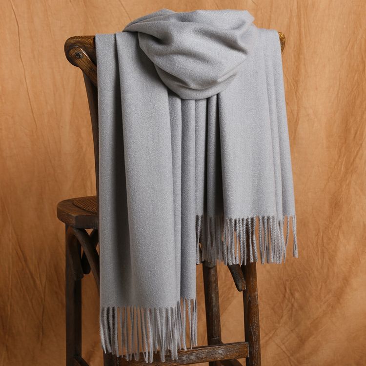 Zhejiang pure color cashmere shawl