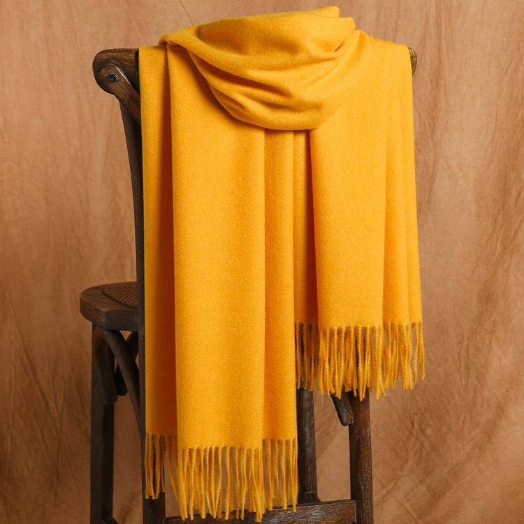 Zhejiang pure color cashmere shawl